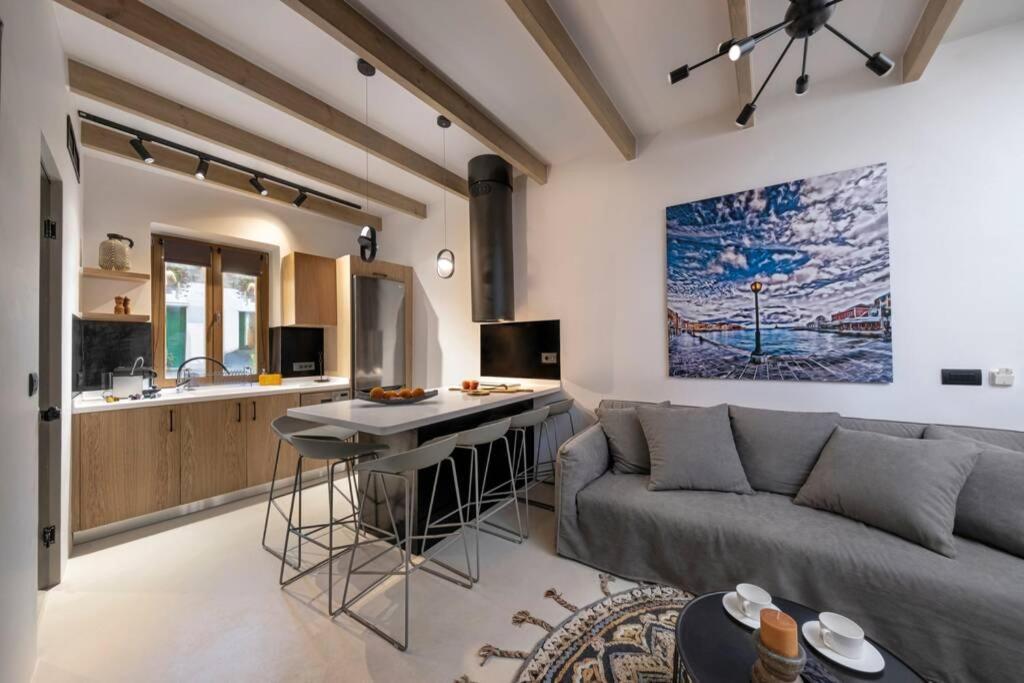 Casa Eva With Outdoor Heated Jacuzzi And Hamam Villa Chania  Exterior foto