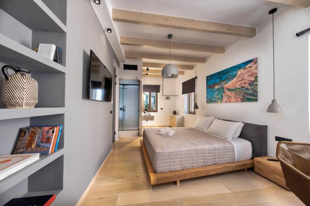 Casa Eva With Outdoor Heated Jacuzzi And Hamam Villa Chania  Exterior foto